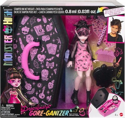 Monster High Playset, Draculaura Gore-ganizer, Beauty Organizer