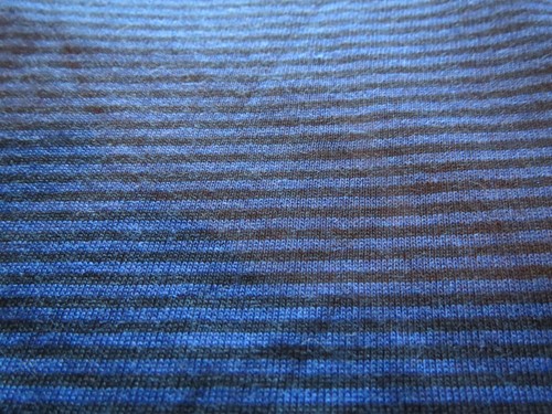Camiseta Camiseta Perry Ellis Rayas AZUL Grande y Alto XLT Cuello en V 44HK5602PS - Imagen 3 de 3
