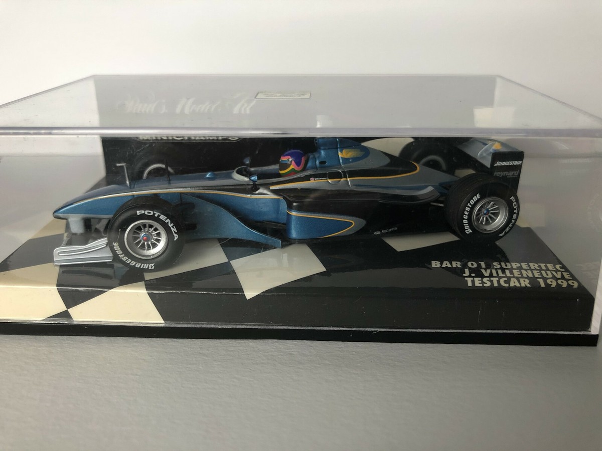 BAR 01 Supertec Jacque Villeneuve Test car 1999 1:43 scale amazing