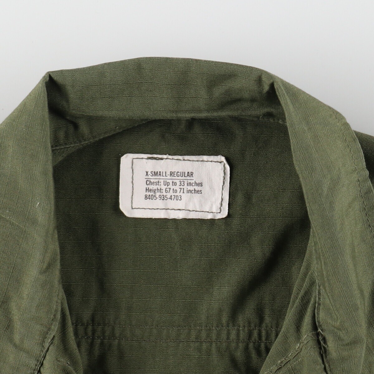 1970'S USARMY Jungle Fatigue 5th Military Combat Jacket Made