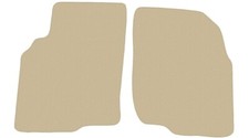 Vorne Fußmatten Velour Beige für Nissan Almera Tino 2000-2006 14xRand