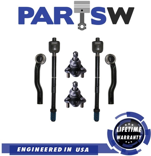 2003-2008 Toyota Corolla Tie Rod - Detroit Axle ES80431