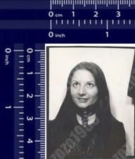 PHOTO BOOTH 1975 Pretty Lady Woman Girl Face Female Beauty Portrait Fashionable