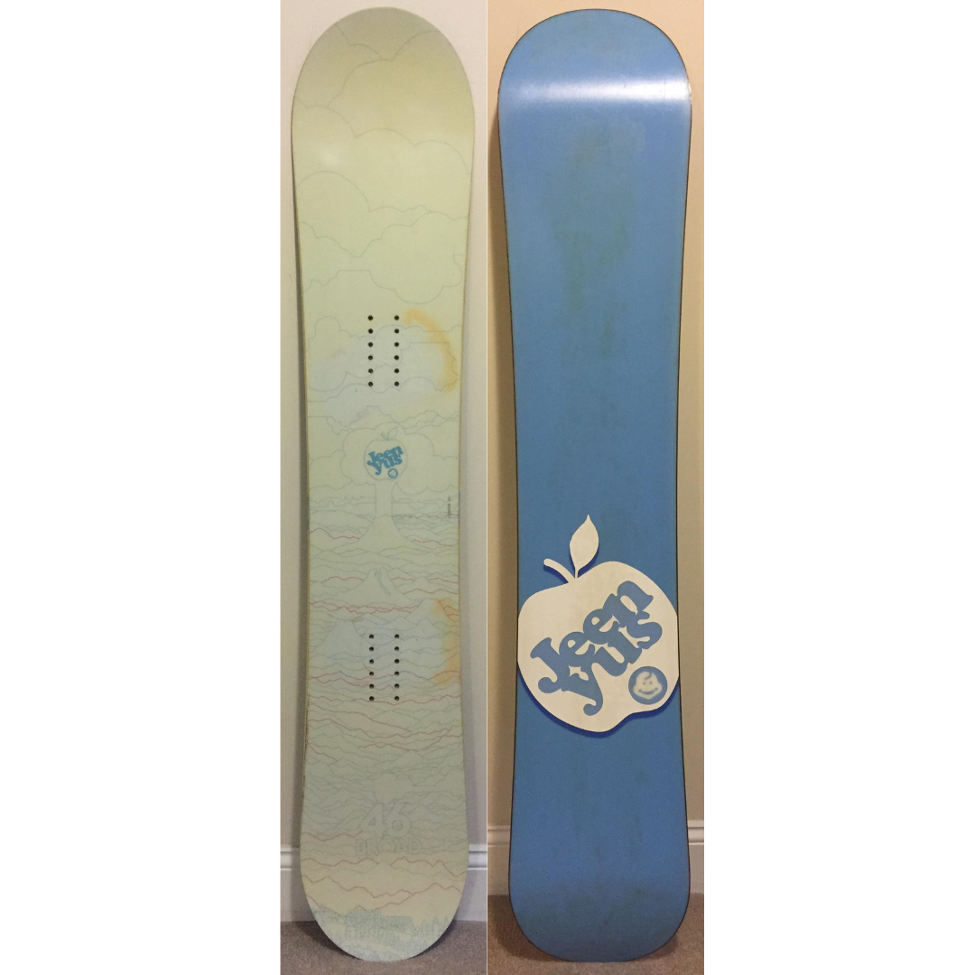 Jeenyus Broad 146cm Womens Ladies Girls Snowboard Rare Classic