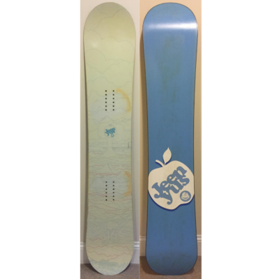 Jeenyus Broad 146cm Womens Ladies Girls Snowboard Rare Classic