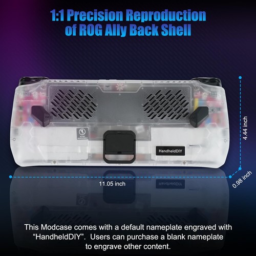 Modcase de refrigeración para ROG Ally ROG Ally placa trasera accesorios gestión del calor... - Imagen 8 de 8