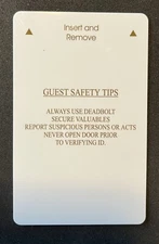 Registry Magnetic Stripe Keycard, Saflok Wide-Card Lock Systems. Sleeve Of 250.