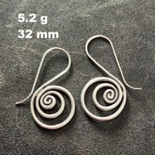 ARTISAN Fine Silver Earring WOMEN GIFT Timeless Radiance: Classic A105