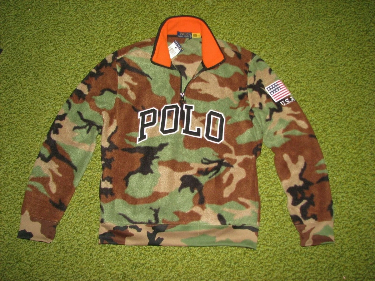 Polo ralph lauren polar top fleece half zip sweat