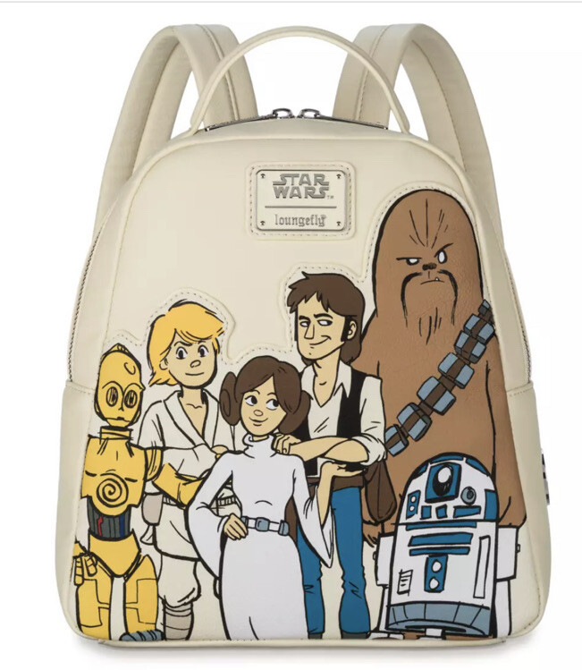 Disney Parks Loungefly Star Wars Classic Characters Backpack NWT 97617 (1).jpg main image 3