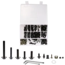 194PCS Windscreen Fairing Bolts Kit Fastener Clip Bodywork Motorcycle Screws Nut