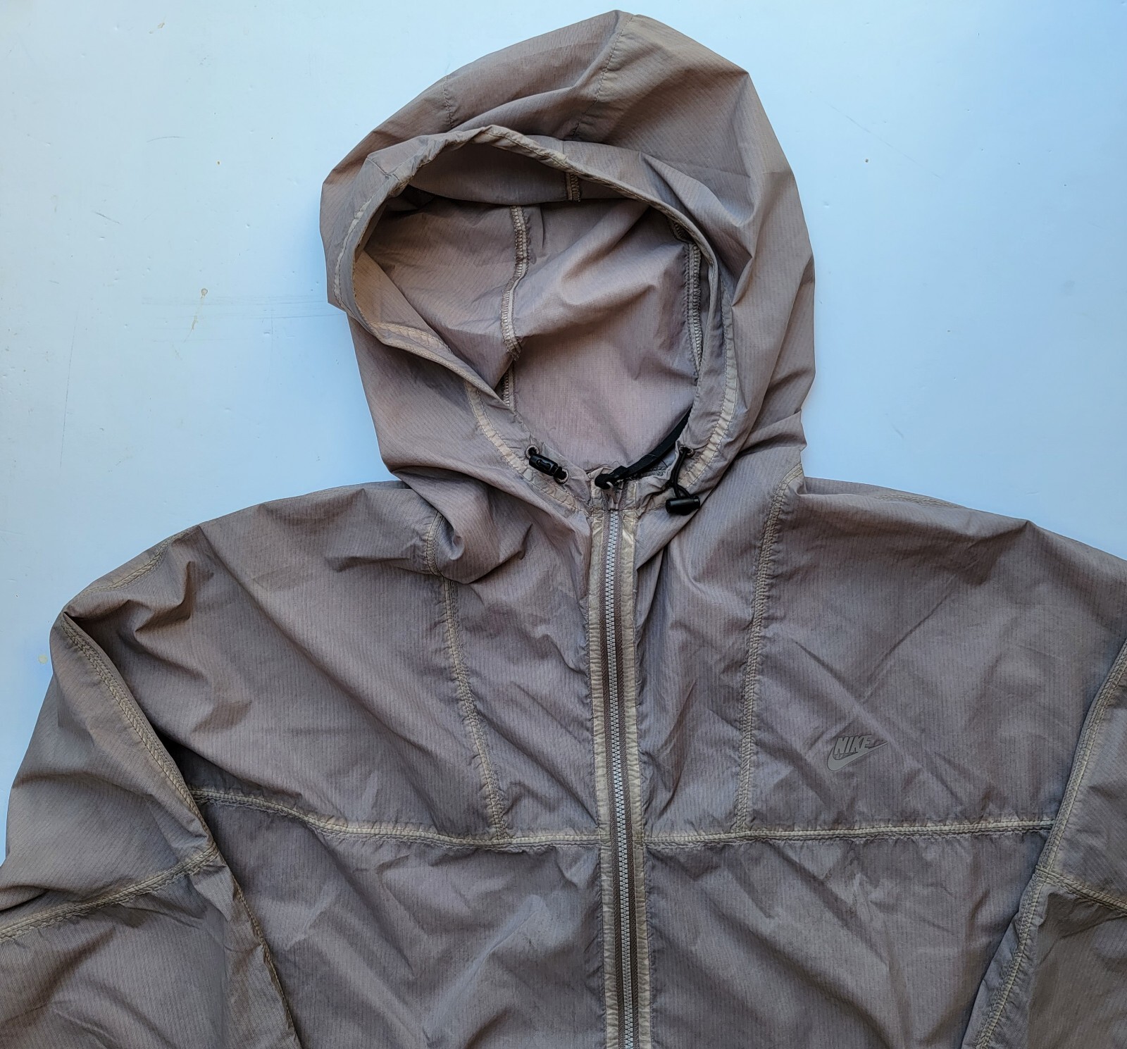 SACAI X NIKE Nike Sportswear Repel Tech Pack Giacca Imballabile Donna Taglia XL Grigio DM6506 827