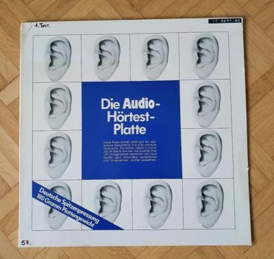 Die AUDIO-Hörtest-Platte für HI-FI Freaks!!! (Rar, Retro, Vintage, Selten)