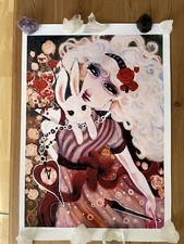Natasha Wescoat original Print 2010/2012 Neu Bunny Woman VB M 48x33 cm 