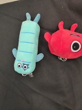 Hand2mind Numberblocks One and Two Playful Pals, Small Plush, Blue, Red
