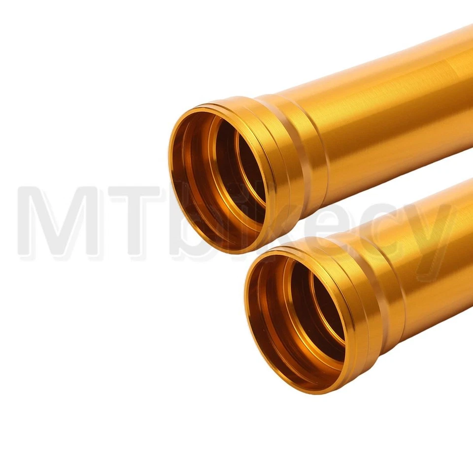 2xGold Front Suspension Fork Outer Tubes For Suzuki GSX1300R Hayabusa 2008-2018 - Image 3 of 3