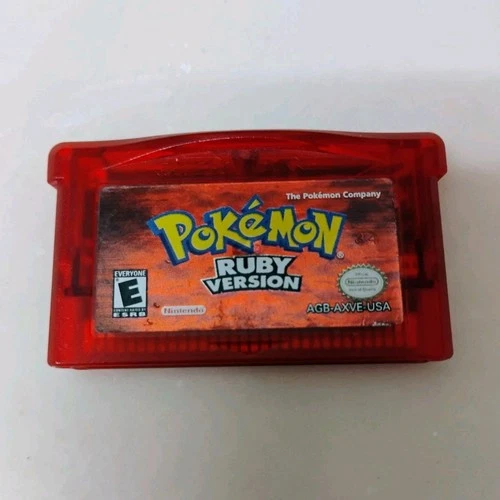 New ListingPokémon Ruby Version Nintendo Game Boy Advance Role Playing Multiplayer 2003