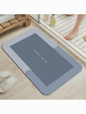 SUPER Water Absorbent Bath Mat Non-Slip Quick Dry Bathroom Shower Rug.