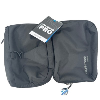 NWT Eagle Creek Pack-it Hanging Tri fold Toiletry Kit Black Organizer