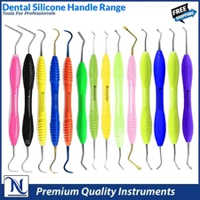 Dental Silicone Handle Instruments – Composite & Sculpting Tools