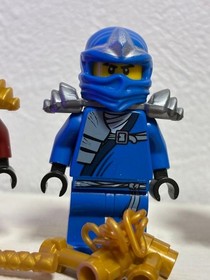 LEGO Ninjago 2012 9449 Pythor Minifigure Lot ZX Kai Jay Cole Zane Gold Weapons