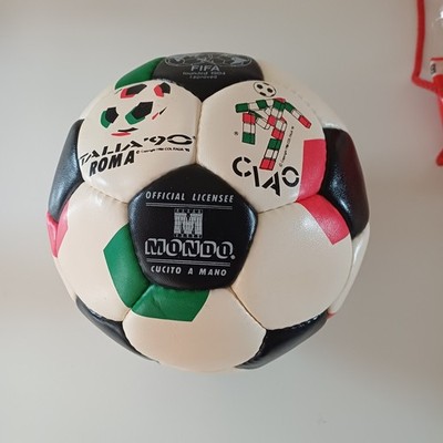 WM Ball Mondo Original Mit Beutel 1990 Italia Selten Rar