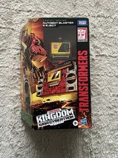 Transformers Kingdom Blaster & Eject War For Cybertron NIB