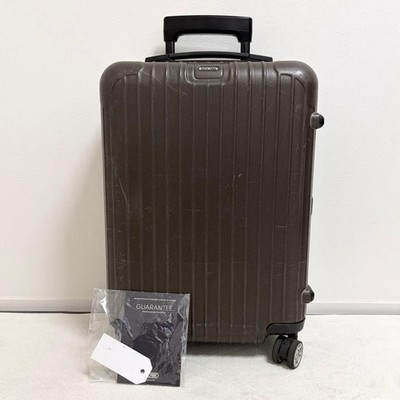 【Taku】RIMOWA SALSA 810.52.32.4 Rimowa Salsa 32L Black 4-wheels Carry Case Suitcase 810.52 | eBay