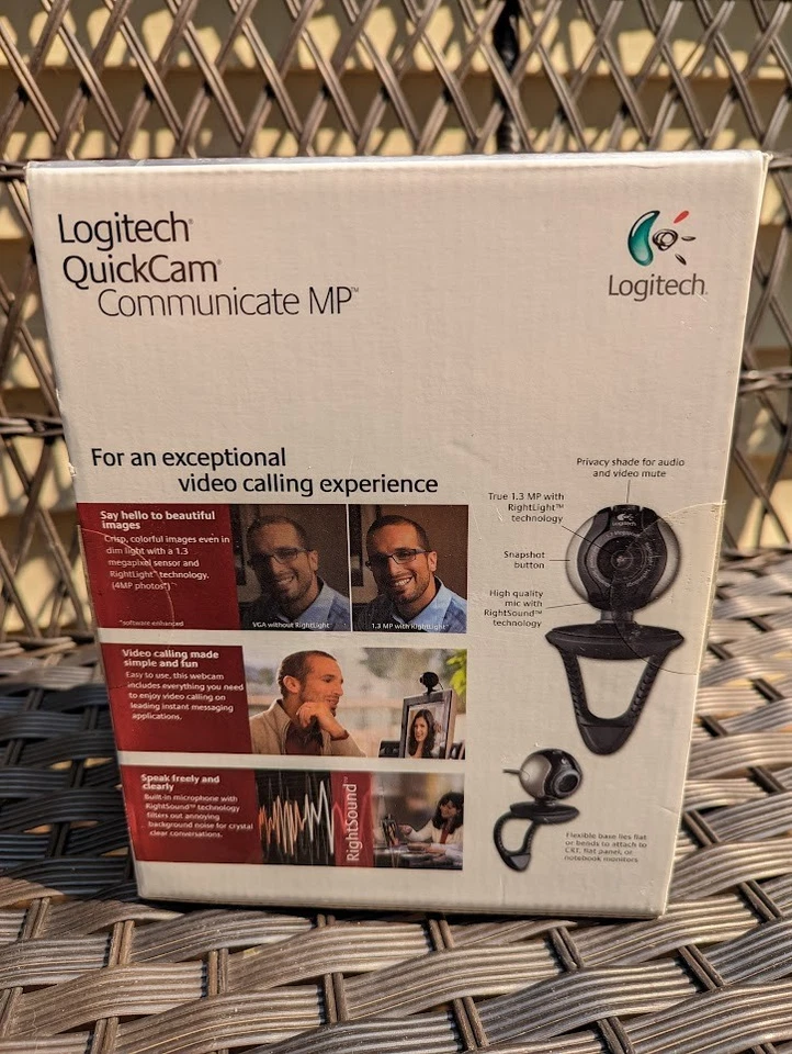 Logitech QuickCam Communicate MP (S 5500) Web Cam Brand New Sealed - Image 3 of 4