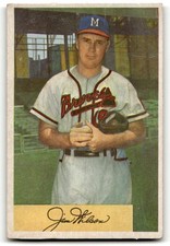 1954 Bowman #16 Jim Wilson