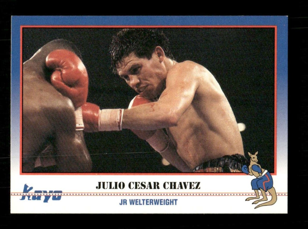 1991 Kayo Boxing 216 Julio Cesar Chavez NM  BXCP54