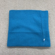 Vintage Turtle Fur Fleece Gaiter Neck Warmer blue Made In USA Vermont Acrylic