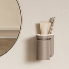 —Self Adhesive Toothbrush Holder With Drainage Function For Bathroom