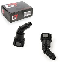 2x Quick Release Fuel Line Hose Coupling 45° 7.89x8mm for AUDI A3