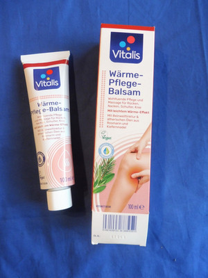 2 x Vitalis Wärme-Pflege-Balsam, á 100 ml