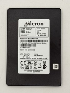 Micron 1100 512GB SATA III SSD 2,5" 95% Health 100% Performance Drive