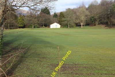 Foto A2 Grillenplatz im Winter, Abertillery Park Abertillery\/Abertyl um 2018