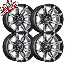 Set-4 Fuel Fc401 Brawl 22x12 6x135 Chrome Black -44mm Wheels Rims 22 Inch Set-4 Fuel Fc401 Brawl 22x12 6x135 Chrome Black -44mm Wheels Rims 22 Inch