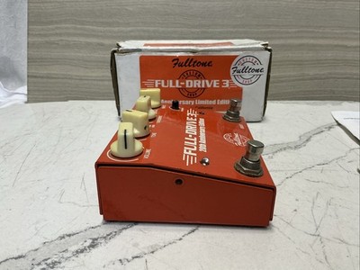 Fulltone Custom Shop 20th Anniversary Full-drive 3 Fd3 Fulldrive