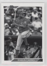 2020 Bowman Heritage Black & White Starlin Castro #84 18pd