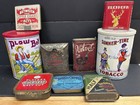 Vintage Tobacco Tins & Cases Lot - Buckhorn, Plow Boy, Velvet, Player’s — photo 1