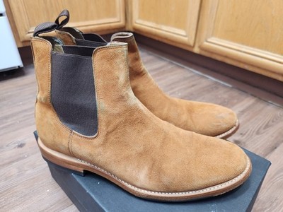 Sutro Coniac Suede Chelsea Boots 10D
