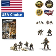 Mega Construx Call of Duty Desert Snipers Building Set with 4 Action Figures