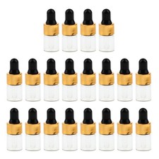 Pack of 20pcs Durable Essential Oils Sprayer Bottle Pipette Bottle / Makeup