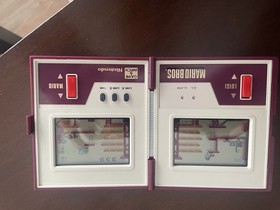 Game & Watch 1983 Super Mario Brothers game Tested Working Original Not Remake