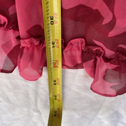 MISA LOS ANGELES ISELLA DRESS PINK GRAPHIC FLORAL Size Small NWT! - Picture 10 of 15