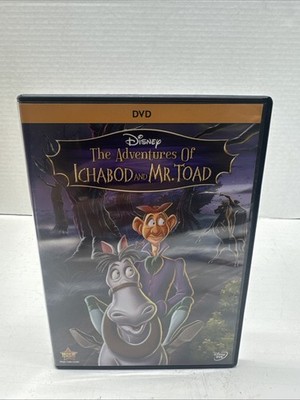 The Adventures of Ichabod and Mr. Toad (DVD) Clyde Geronimi, Free Shipping!!!￼