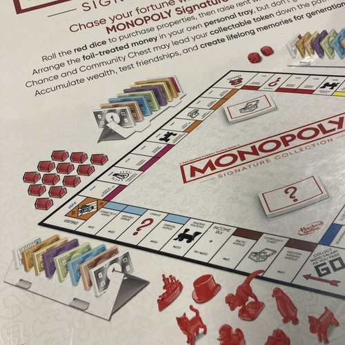 Monopoly Signature Collection Edition Board Game, Factory Sealed - (Rare 2022) - Picture 12 of 14
