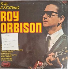 Royal Orbison The Exciting Roy Orbison Vinyl Record LP VG/VG SHM 824 1974
