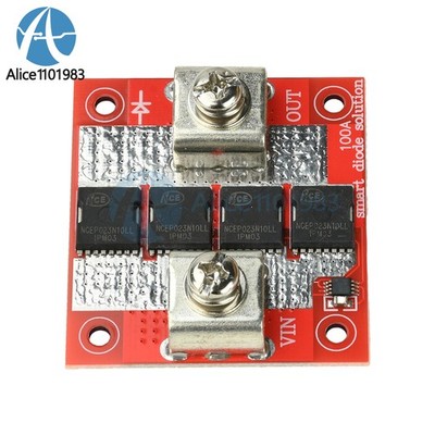 100A High Current Ideal Diode Module No Voltage Limitation Anti-Reverse Charging